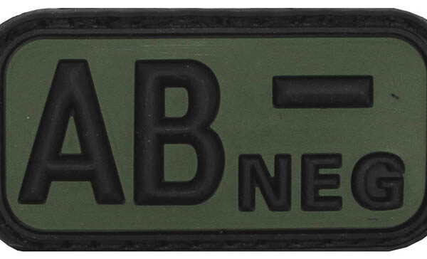 BLOEDGROEP AB- PVC PATCH