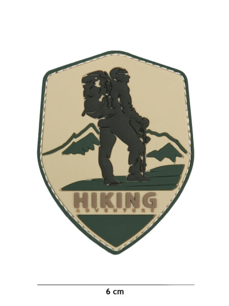 PATCH PVC 3D HIKING