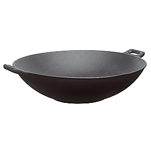 WOK 37cm GIETIJZER BARBECOOK