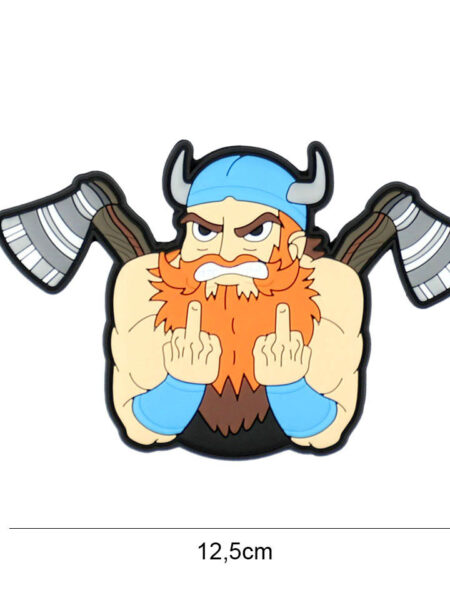 PATCH PVC 3D ANGRY VIKING