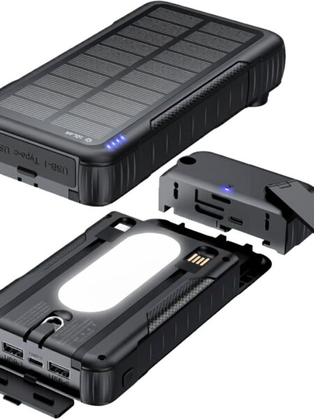POWER+ RHEBOCK POWERBANK 3-VOUDIG OPLAADBAAR
