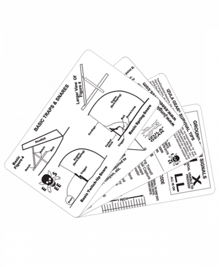 SURVIVAL INSTRUCTION CARDS
