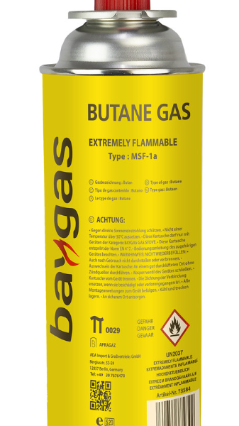 GASPATROON 400ml VENTIEL BAYGAS