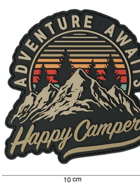 patch pvc HAPPY CAMPER