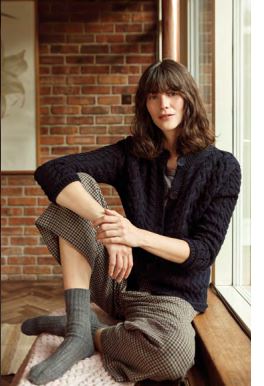 A871 BALSCADDEN TRELLIS CABLE ARAN