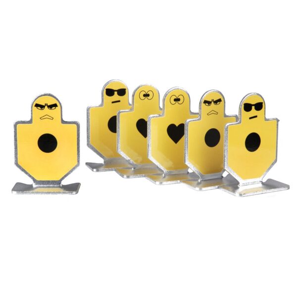 DOELEN SET METAAL 6 STUKS
