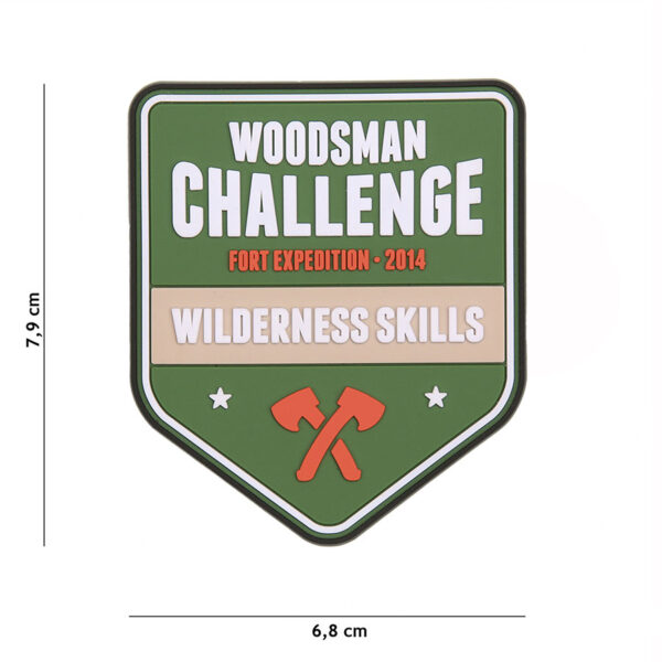 PATCH PVC WOODSMAN CHALLENGE