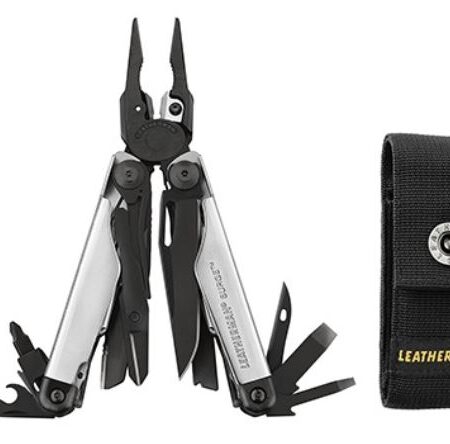 LEATHERMAN SURGE BLACK & SILVER