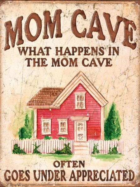 MOM CAVE METALEN BORD