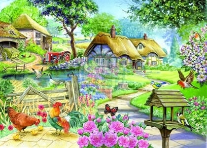 PUZZEL COUNTRY LIVING