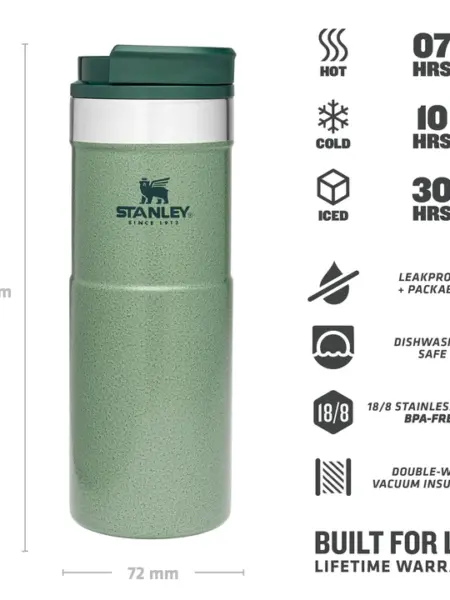 NEVERLEAK TRAVEL MUG 470 ml DRINKBEKER