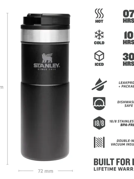 NEVERLEAK TRAVEL MUG 470 ml DRINKBEKER