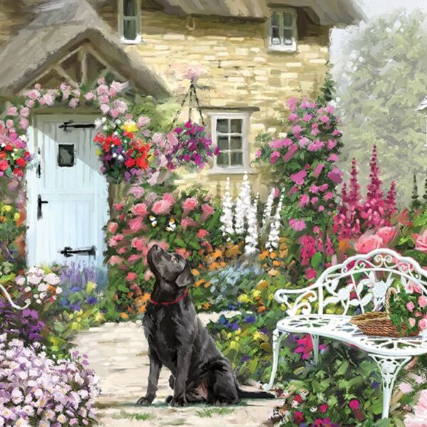 PUZZEL COTTAGE GARDEN