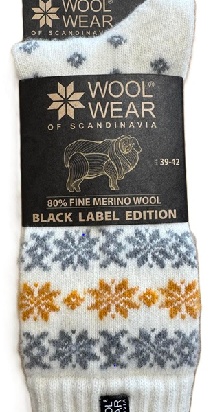 Wool Wear Black Label 80% Merino Sokken